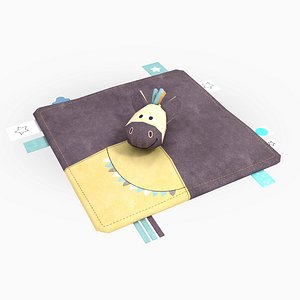 3D teddy baby donkey model