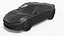 3D Honda Prelude Type R Modern Design 2026 Black Simplified