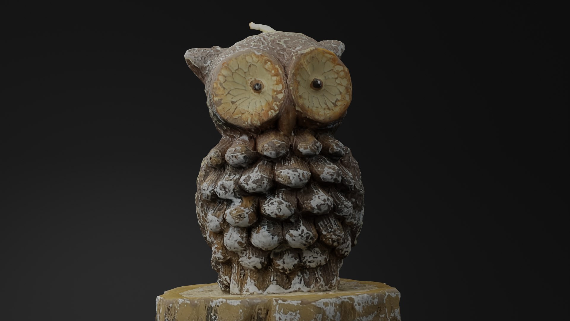 Owl Candle Scanned 3D https://p.turbosquid.com/ts-thumb/H7/XKYfs6/YF/preview7/png/1678619177/1920x1080/fit_q87/199525df62d0e0623cbd5a78c05a9414bc6b0a9e/preview7.jpg