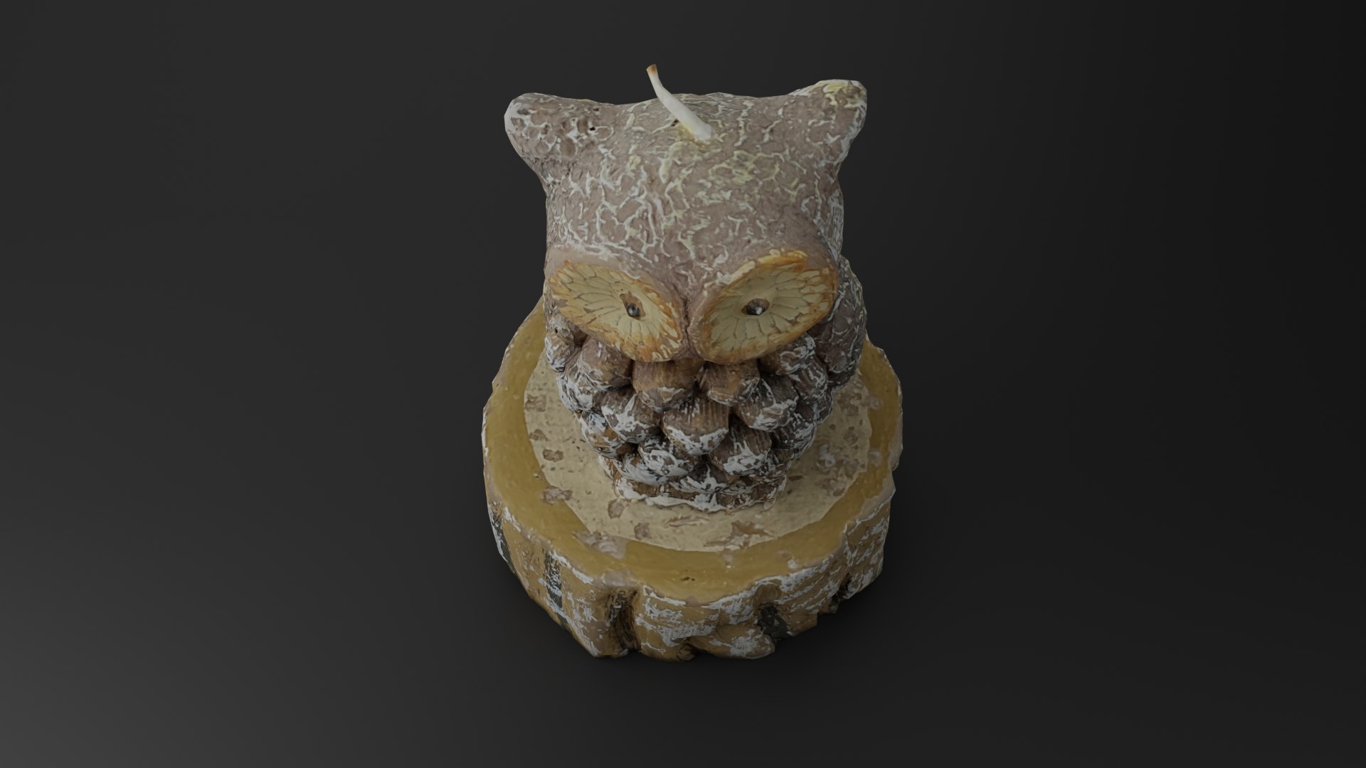 Owl Candle Scanned 3D https://p.turbosquid.com/ts-thumb/H7/XKYfs6/nf/preview5/png/1678619171/1920x1080/fit_q87/2f222b7f55b16baa51740df5fe16c840492377d2/preview5.jpg