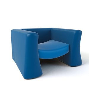 cartoon armchair 3d model
