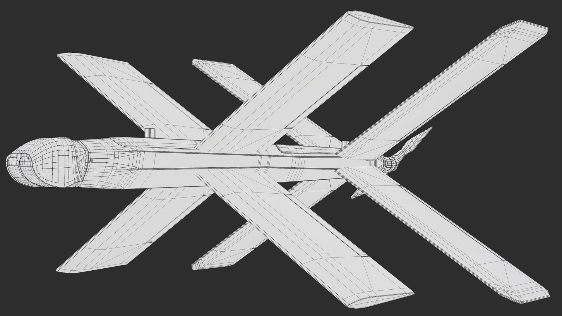 ZALA Lancet-3 UAV Kamikaze Drone PBR model https://p.turbosquid.com/ts-thumb/H7/bcgJqz/Fn/screenshot000/png/1760878815/1920x1080/fit_q87/fccc2d9bd6815cab2591ccc475deb992f6ce3446/screenshot000.jpg