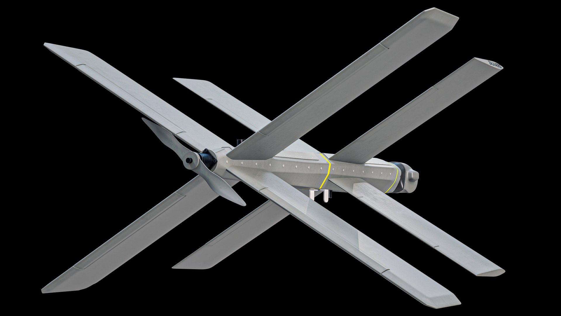 ZALA Lancet-3 UAV Kamikaze Drone PBR model https://p.turbosquid.com/ts-thumb/H7/bcgJqz/Q7/r_viewport_005/png/1760878802/1920x1080/fit_q87/0f25b61ff3fd265ac69e481c8533254b21339fbc/r_viewport_005.jpg