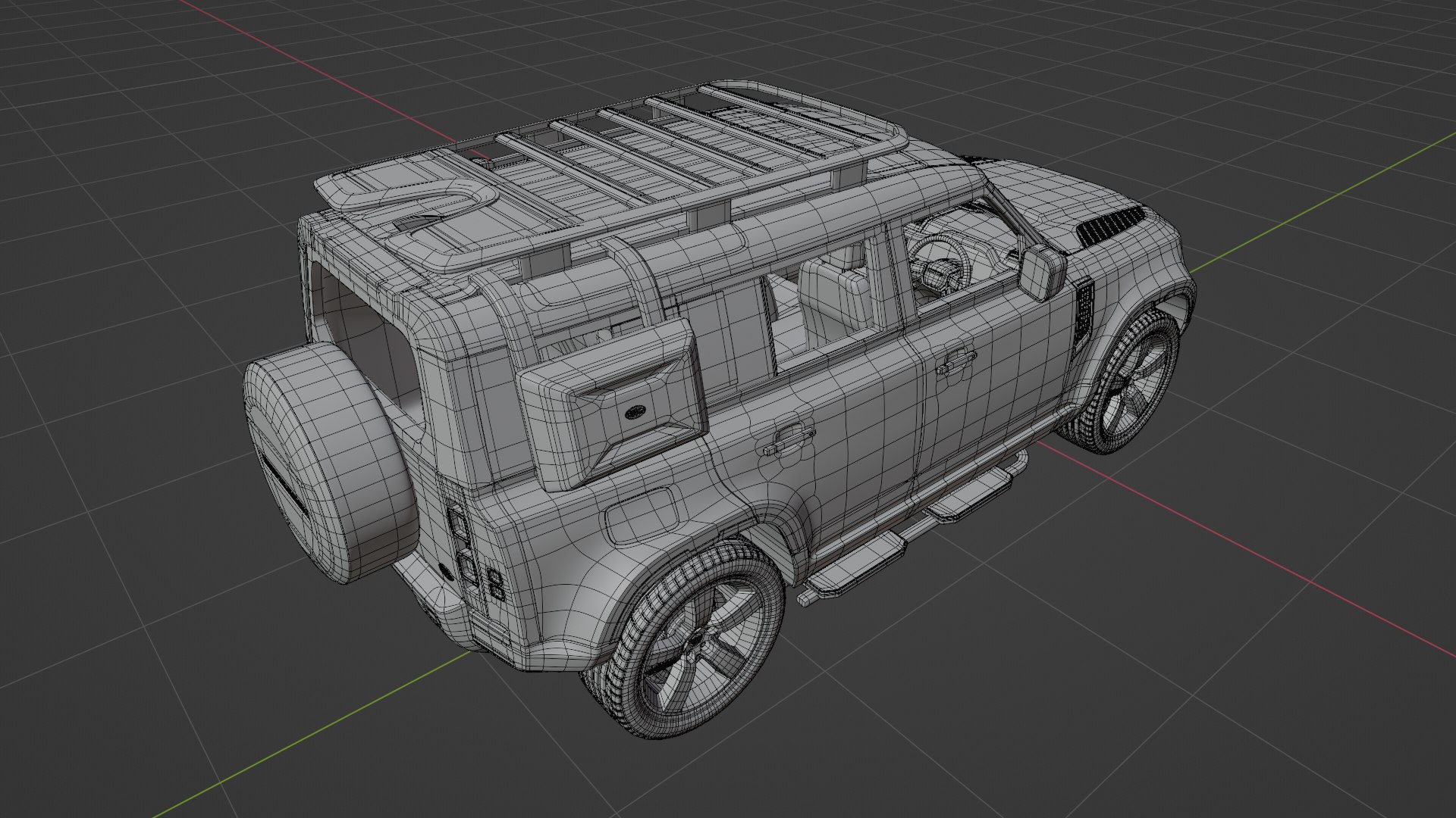 LAND ROVER DEFENDER 110  ROOF RACK 3D model https://p.turbosquid.com/ts-thumb/H7/d4lyDY/9t/wire1/png/1763117767/1920x1080/fit_q87/a6be64eeefed555e255d27d51c32d4affffe34cd/wire1.jpg