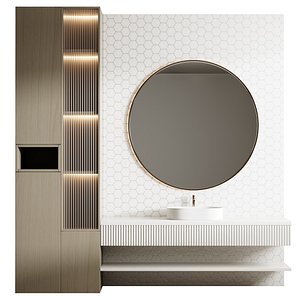 3D Bathroom furniture 11 model
