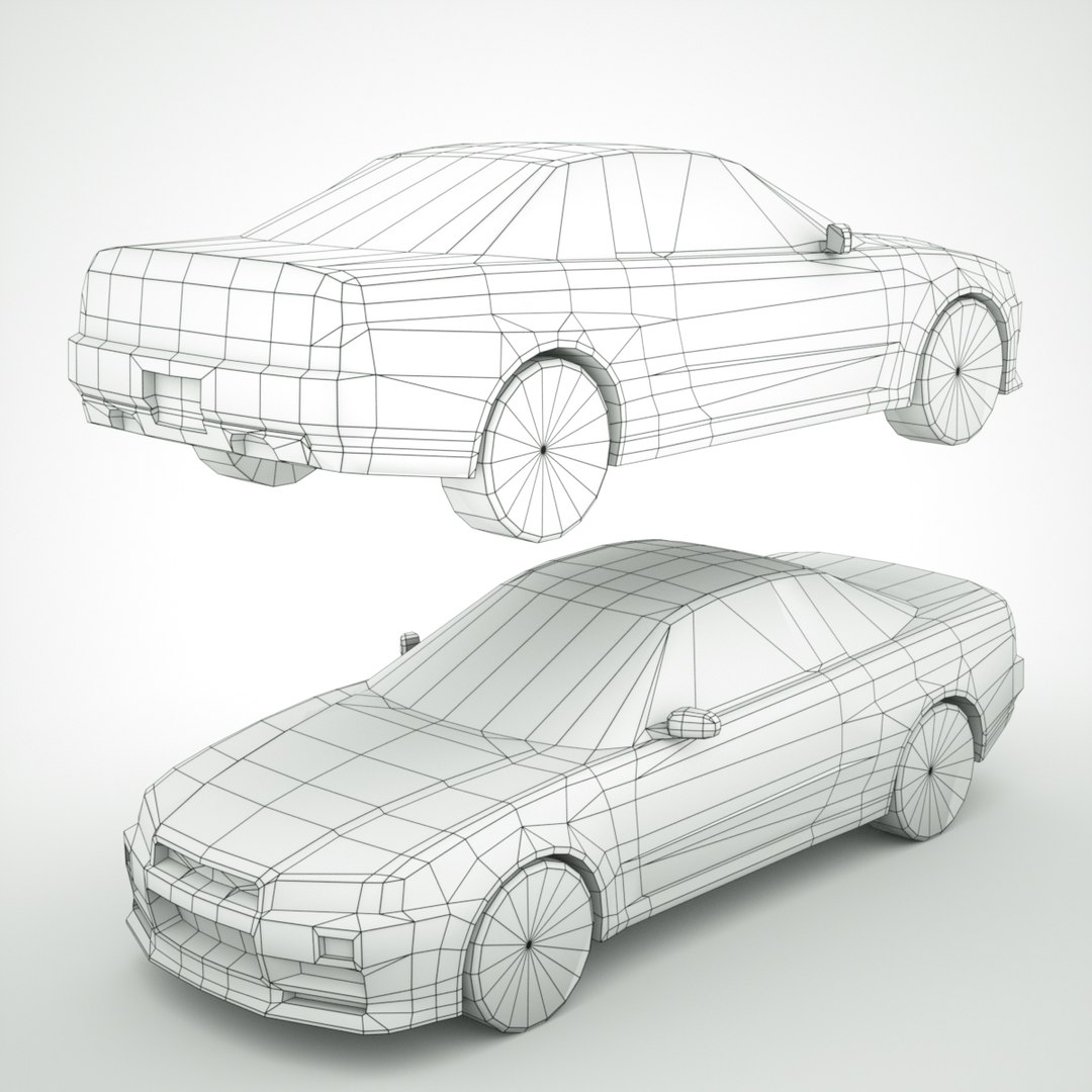 3d Nissan Gt-r Skyline R34 Model