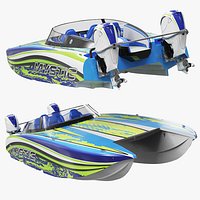 Mystic High Performance Speedboat