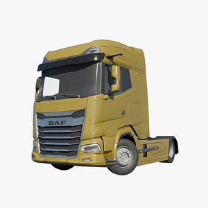 DAF XG 2022 low poly 3D model