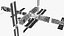 chinese space station 3D model