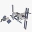 chinese space station 3D model
