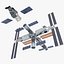 chinese space station 3D model