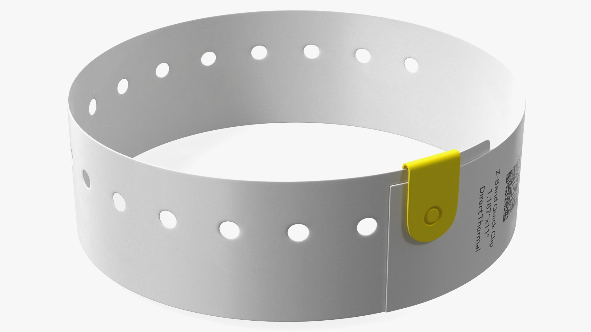 Hospital Patient ID Wristband Model - TurboSquid 1769415