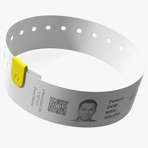 Hospital Patient ID Wristband