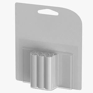 AAA Battery Pack Blank and Generic Label