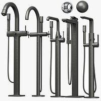 Grohe floor mixer set