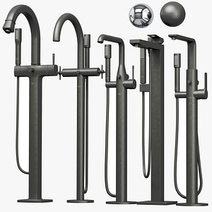 Grohe floor mixer set