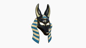 Anubis Mask A07 - Egyptian Gods Character Clothing