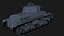 Pz Kpfw 35 t LowPoly Isometric