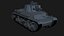 Pz Kpfw 35 t LowPoly Isometric