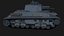 Pz Kpfw 35 t LowPoly Isometric