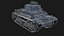 Pz Kpfw 35 t LowPoly Isometric