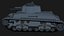 Pz Kpfw 35 t LowPoly Isometric