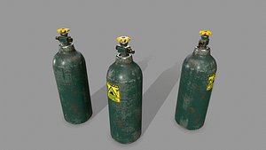 3D oxygen tank