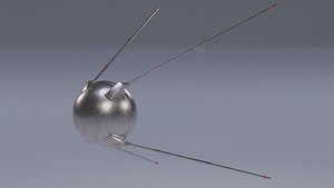 Space satellite Sputnik-1