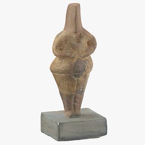 3D Ancient Antropomorphic Figure 03