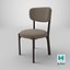 3D Upholstered Dining Chair