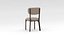 3D Upholstered Dining Chair