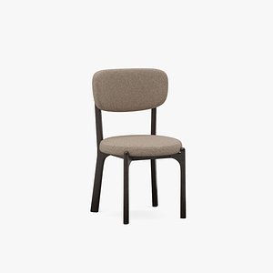 3D Upholstered Dining Chair