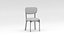 3D Upholstered Dining Chair