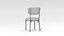 3D Upholstered Dining Chair