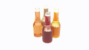 Animated Glass Bottle 3D Models for Download | TurboSquid