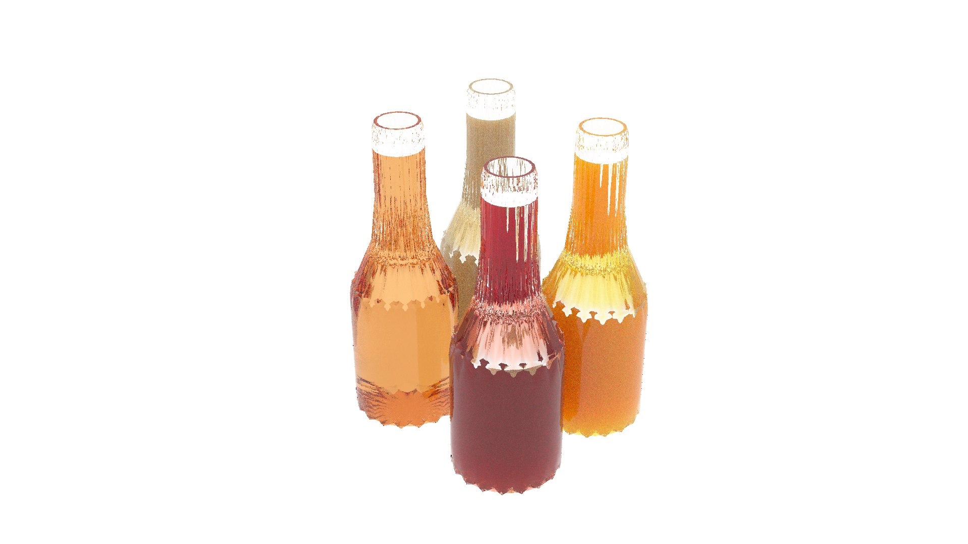 3D juice glass bottle TurboSquid 1627700