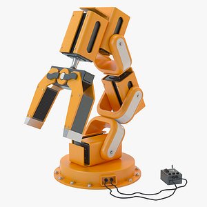 robotic arm 3d 3ds