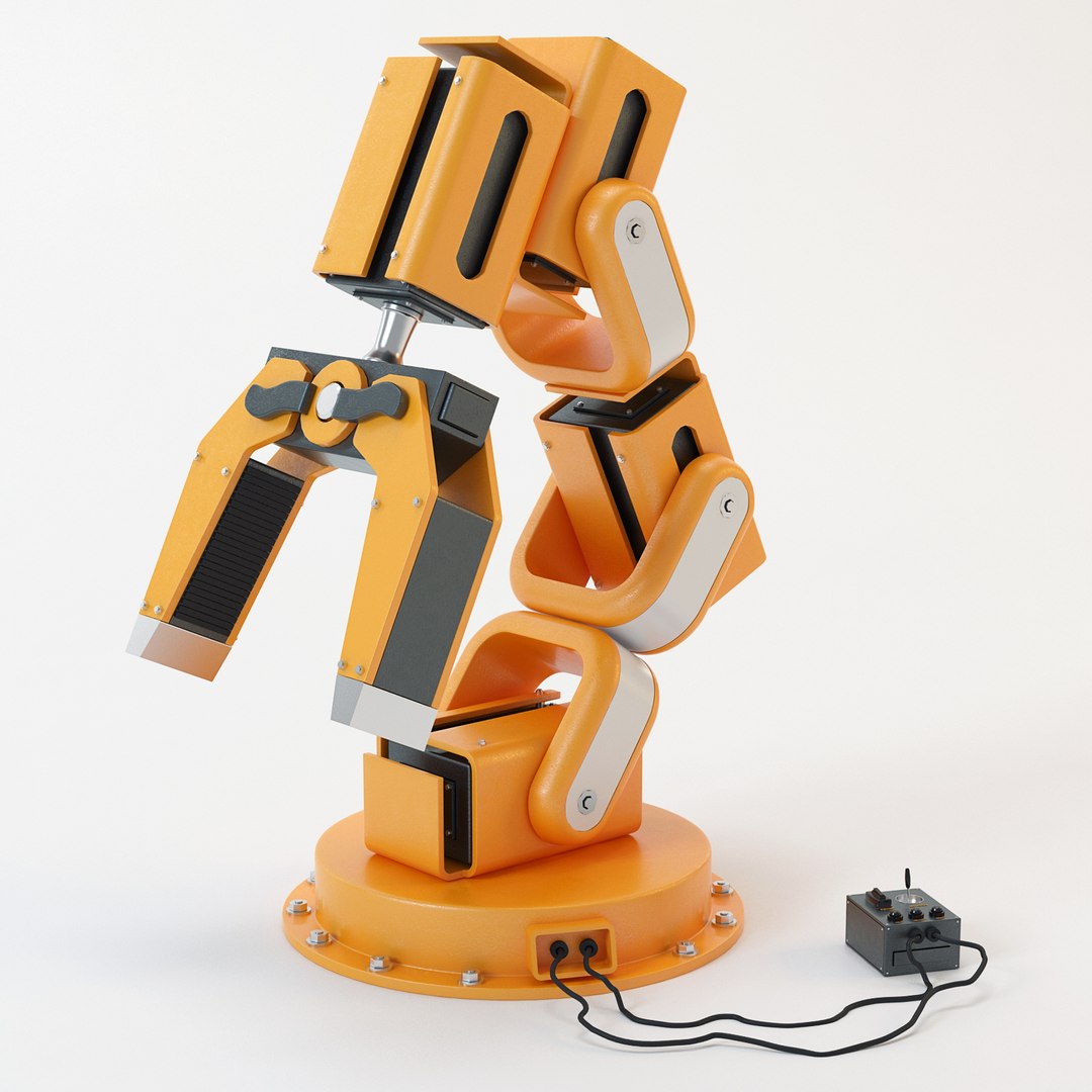 Robotic Arm 3d 3ds