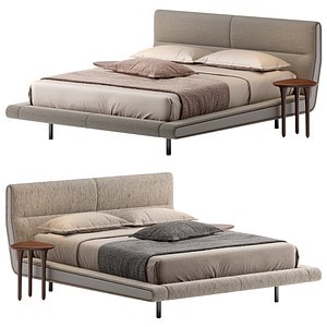 Sharon bed by Cantori 3D model