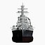 Pocket Battleship Scheer Marinha Alemã WW2