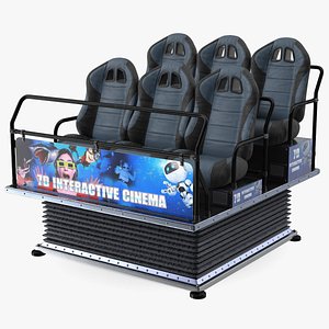 Virtual Reality Game Machine 7D Cinema