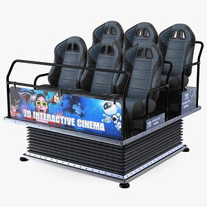 Virtual Reality Game Machine 7D Cinema