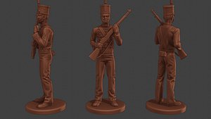3D Philippine national police A cadet PNPAC 001 model