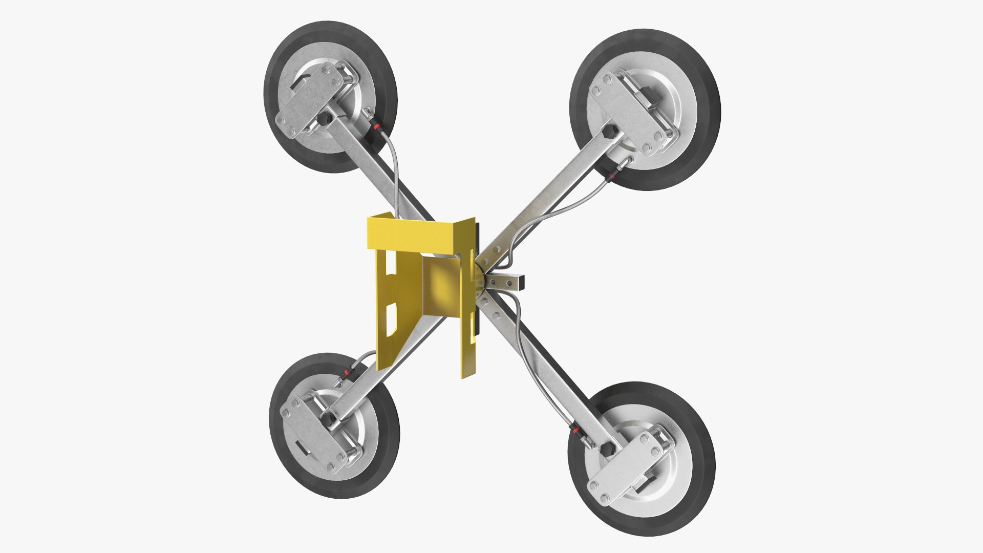 Vacuum Suction Cup Glass Lifter 3D model preview