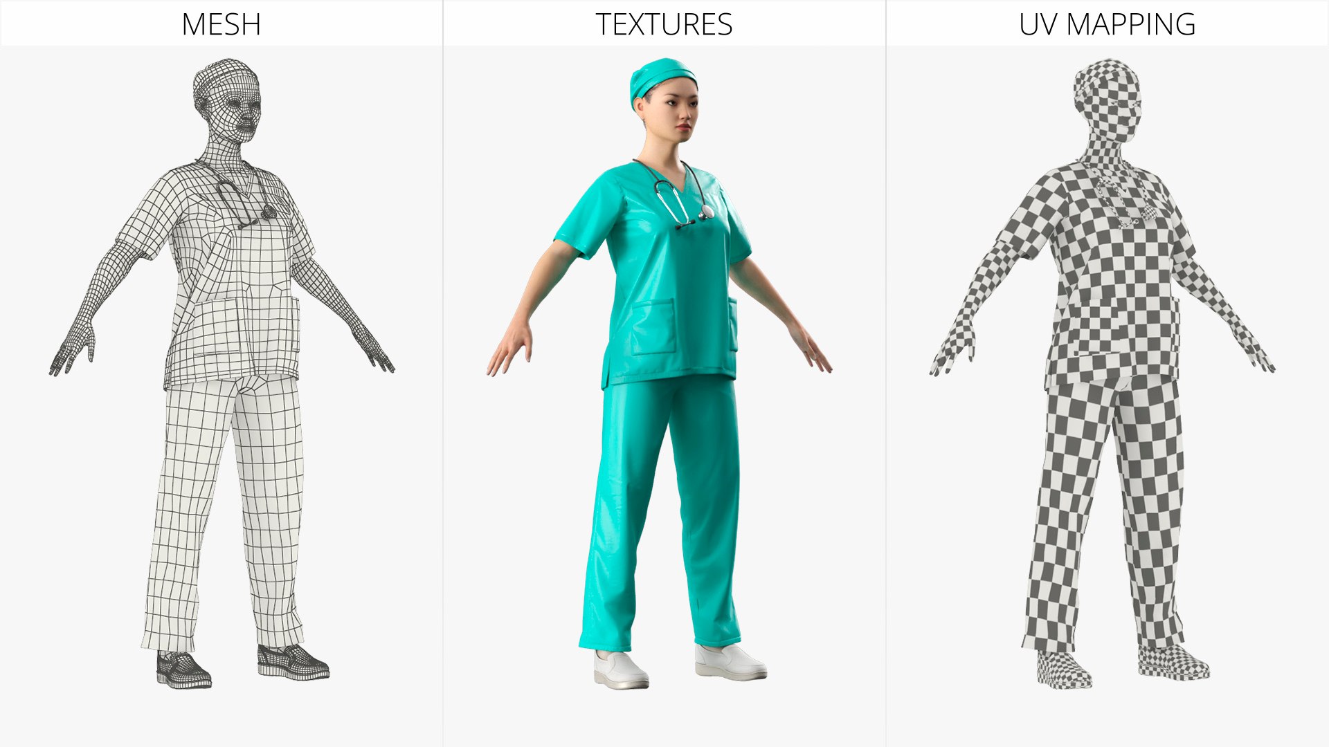 Medical Nurse Character A Pose with Stethoscope Fur 3D model https://p.turbosquid.com/ts-thumb/H8/FkbY0N/sc/medical_nurse_character_a_pose_with_stethoscope_fur_011/jpg/1769389604/1920x1080/fit_q87/083bd3f9bd5bffbd053f1f124e2e75f4a3c08b37/medical_nurse_character_a_pose_with_stethoscope_fur_011.jpg