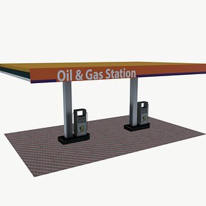 Petrol Station model