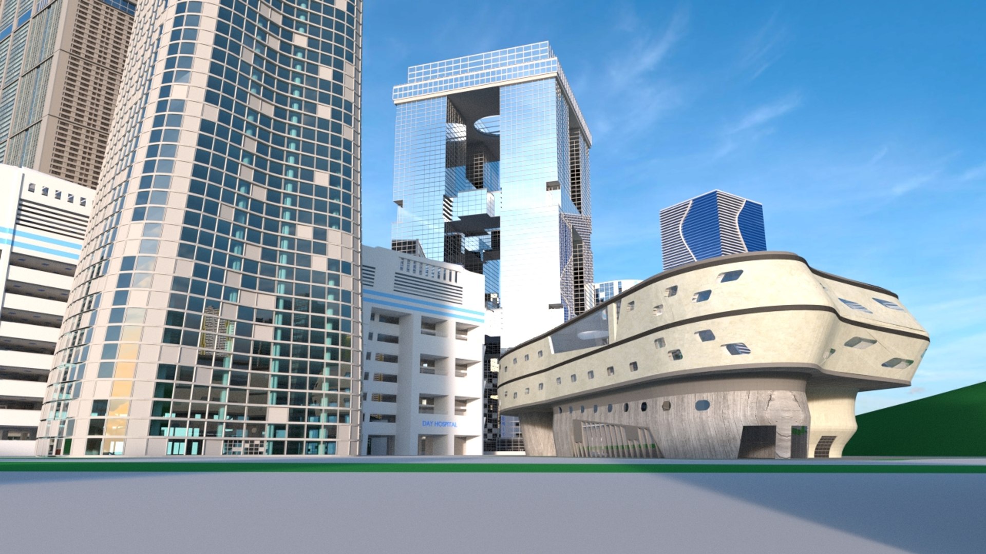 3D buildings skyscrapers model https://p.turbosquid.com/ts-thumb/H8/KoISwa/kg9kp5gZ/islandday06/jpg/1563903527/1920x1080/fit_q87/4fc9a1560dbaaad371cf35f1811cb15d8219b0ba/islandday06.jpg