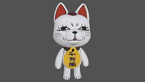 3D model Turbo Granny Dandadan Cat