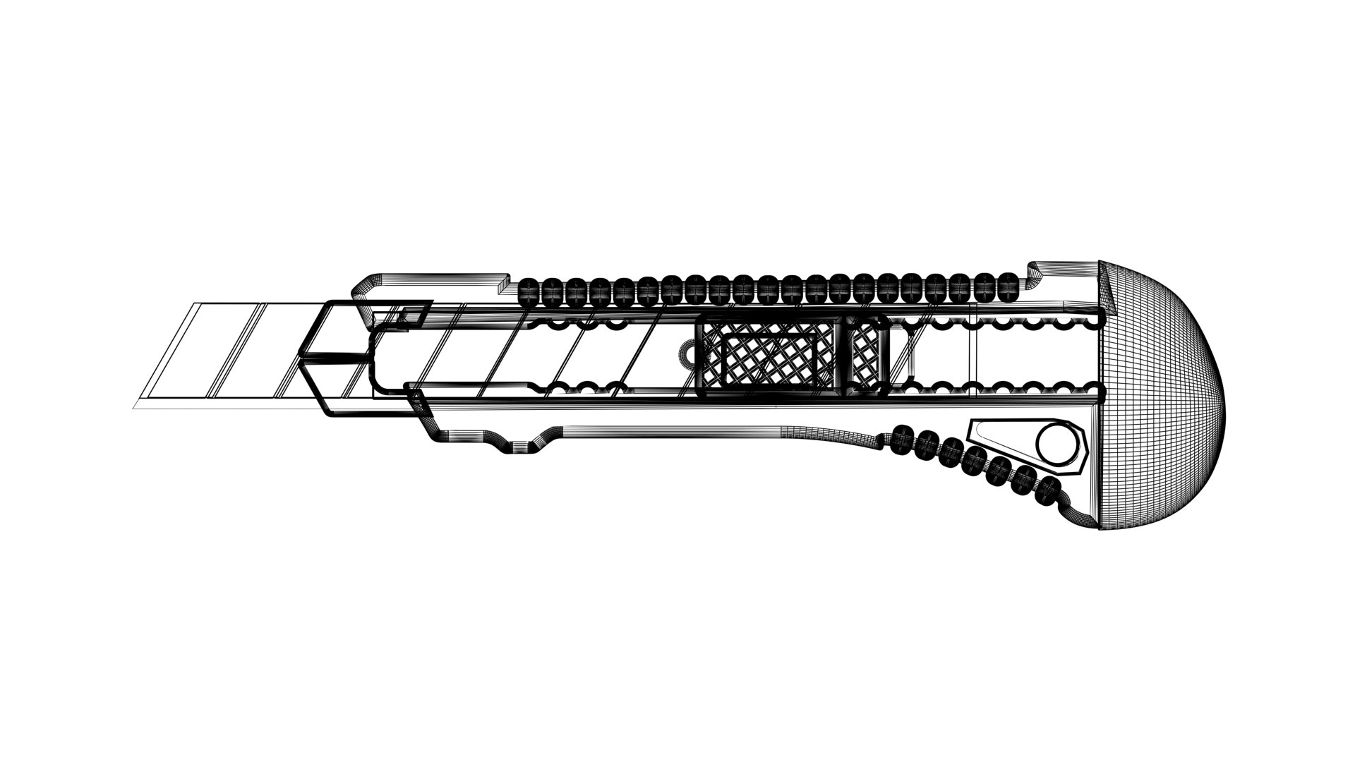 Utility Knife 3D Model TurboSquid 2067305