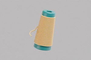 3D Sewing Thread Cartoon model